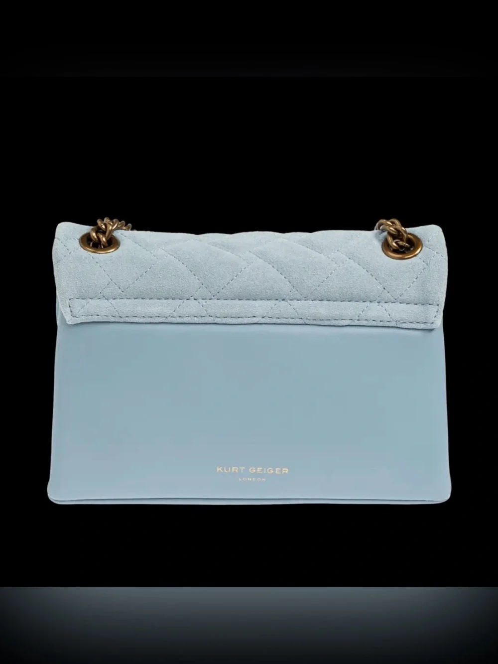 Kurt Geiger Kensington Light Blue Crossbody Shoulder Bag